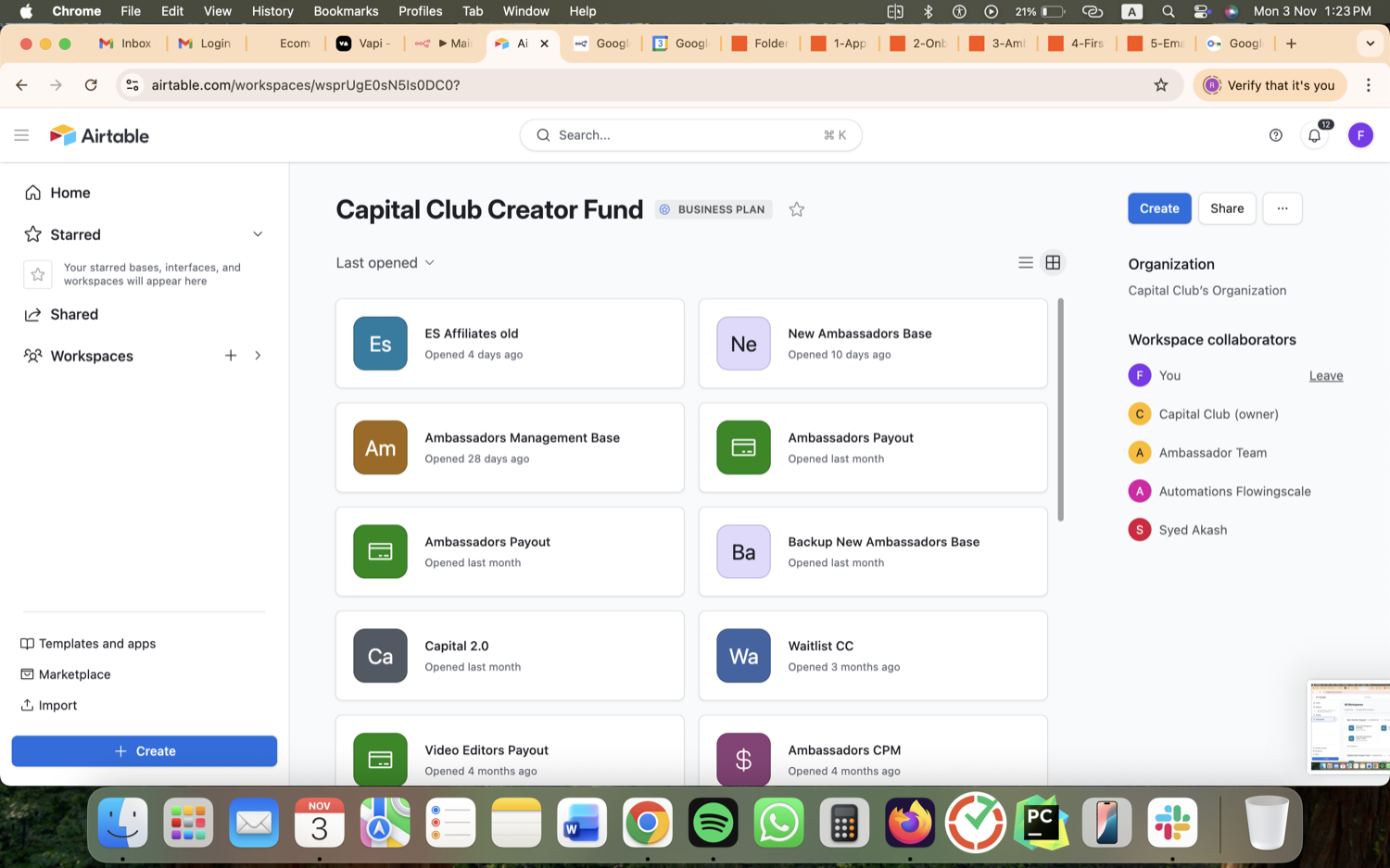 Creator Ambassador Program Ops - Airtable, Make.com & Zapier screenshot 47